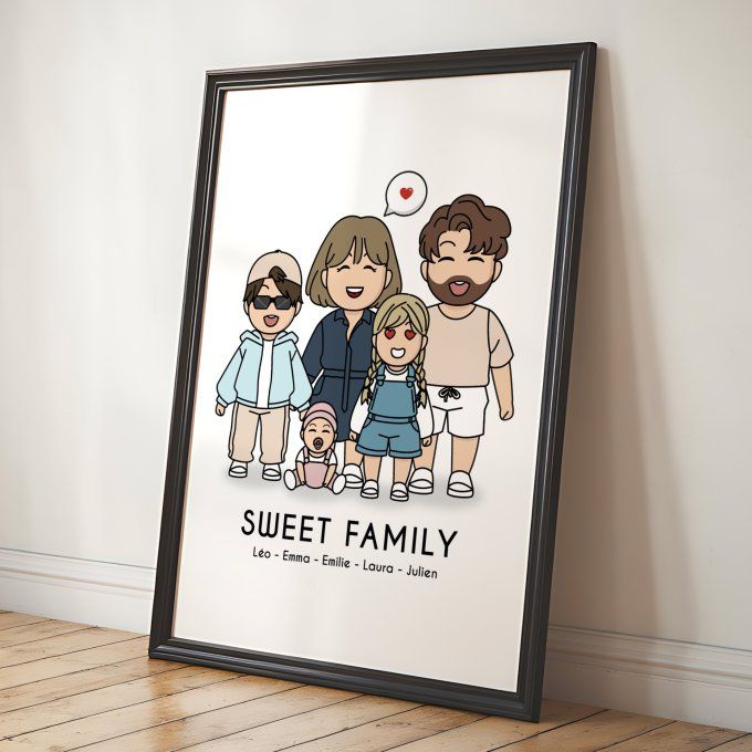 Famille petits personnages